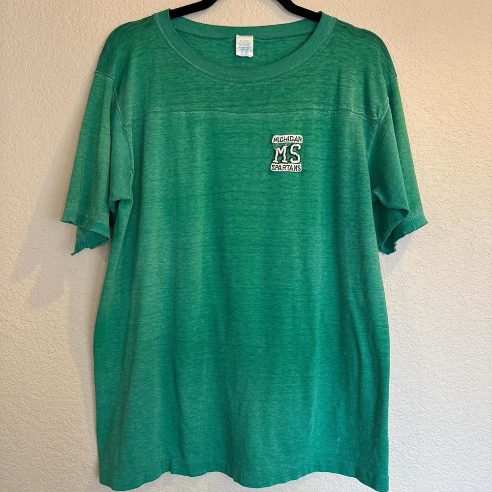 Vintage Michigan State Spartans Patch Tee